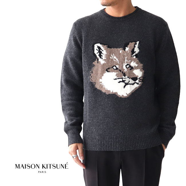 楽天市場】Maison Kitsune メゾン キツネ フォックスヘッド ウール