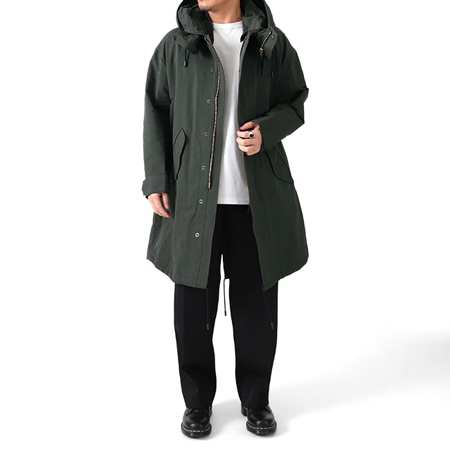 楽天市場】THE RERACS ザ リラクス ロング モッズコート RECT-175