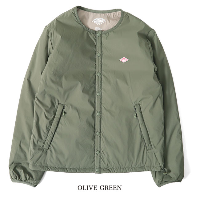 楽天市場】DANTON ダントン プリマロフト インサレーション ノーカラー