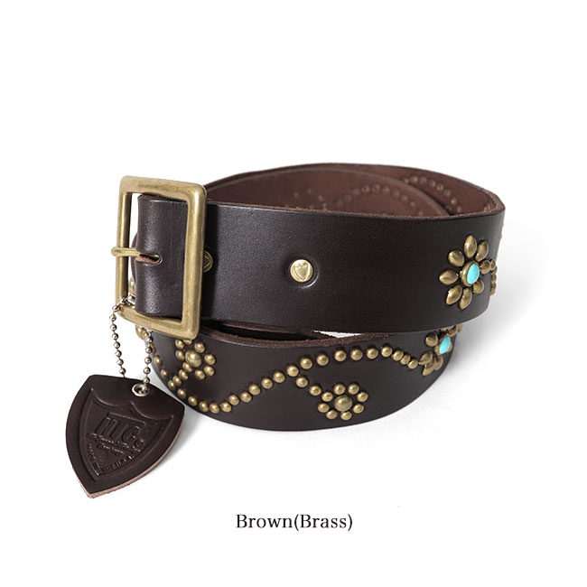 楽天市場】HTC エイチティーシー フラワースタッズ ターコイズ レザー