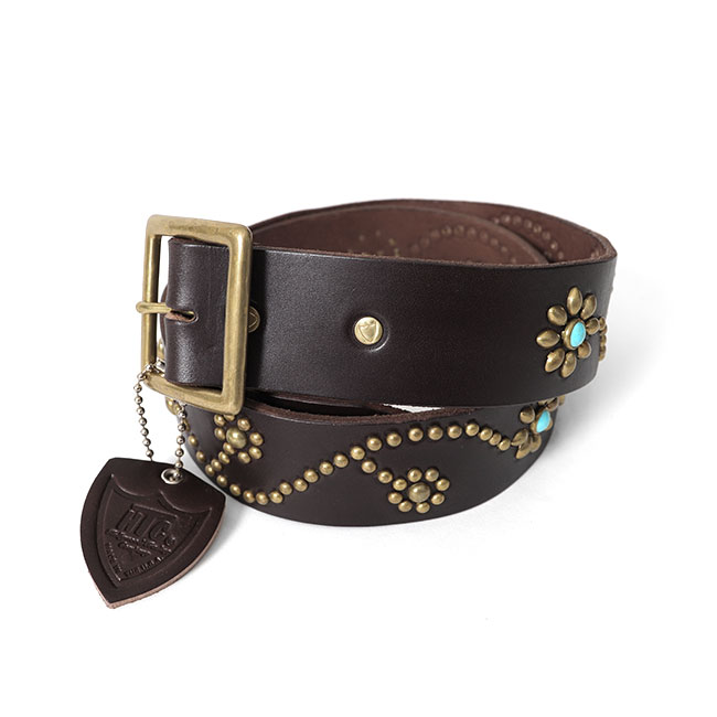 楽天市場】HTC エイチティーシー フラワースタッズ ターコイズ レザー