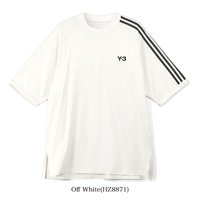楽天市場】Y-3 ワイスリー 3ストライプス オーバーサイズ ロゴ Tシャツ