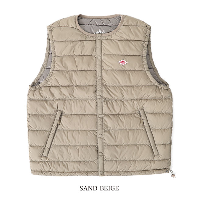 楽天市場】DANTON ダントン クルーネック キルティング インナーダウン