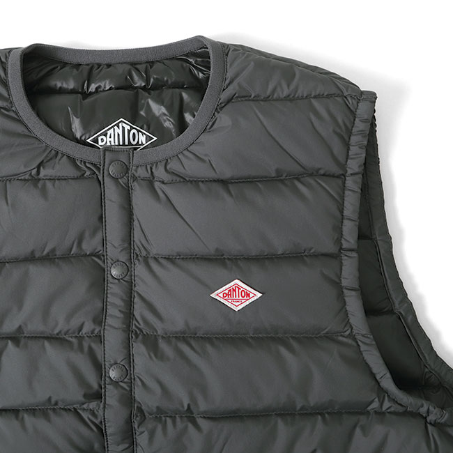 楽天市場】DANTON ダントン クルーネック キルディング インナーダウン