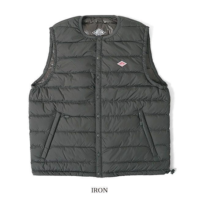 楽天市場】DANTON ダントン クルーネック キルディング インナーダウン