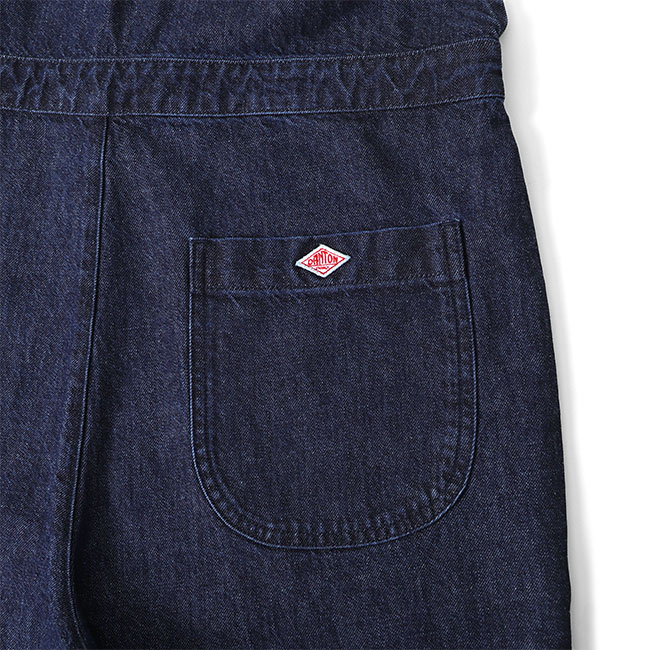 楽天市場】DANTON ダントン インディゴ染め デニムサロペット DT-E0002