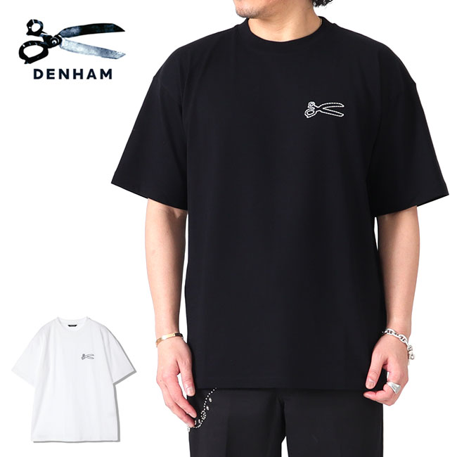 楽天市場】DENHAM デンハム CHAIN TEE 刺繍 シザーロゴ Tシャツ 半袖T