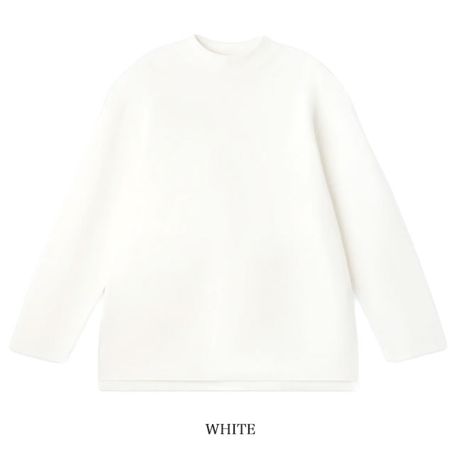 楽天市場】CFCL シーエフシーエル ロングスリーブ モックネックTシャツ