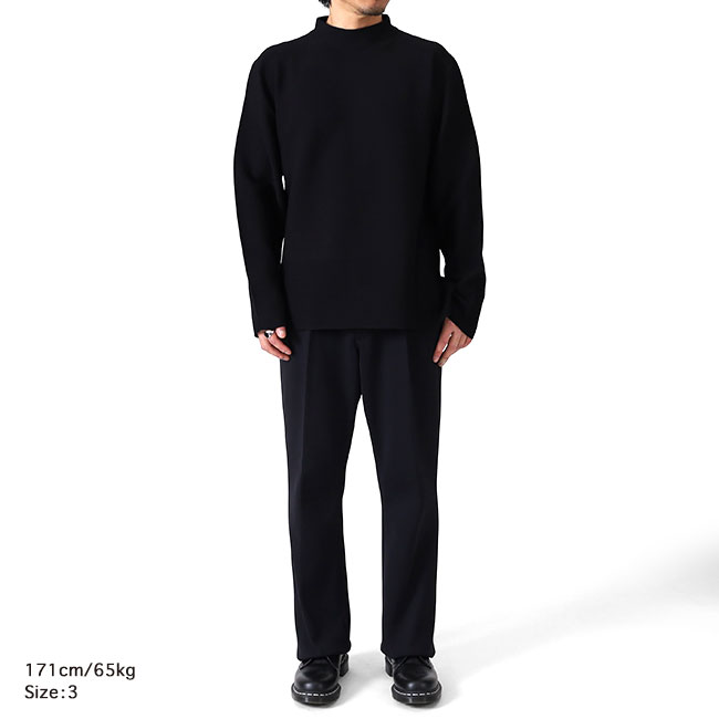 楽天市場】CFCL シーエフシーエル ロングスリーブ モックネックTシャツ