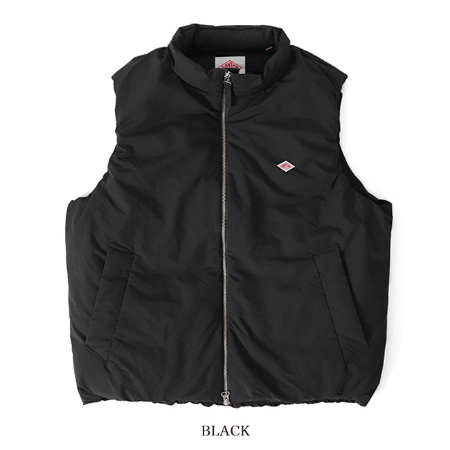 楽天市場】DANTON ダントン スタンドカラー ジップアップ ダウンベスト