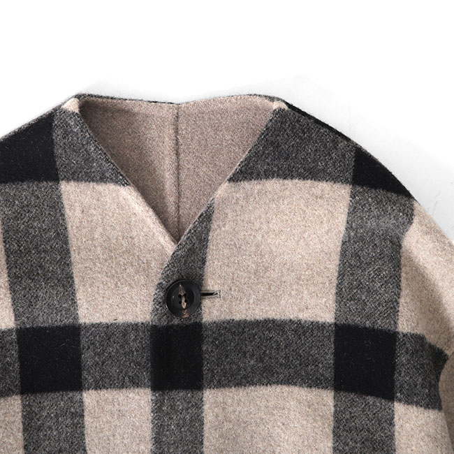 楽天市場】LE GLAZIK ルグラジック ウール リバーシブル カラーレス