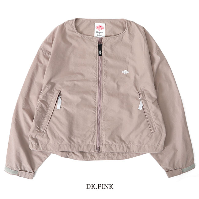 楽天市場】DANTON ダントン ナイロン ノーカラージャケット DT-A0479