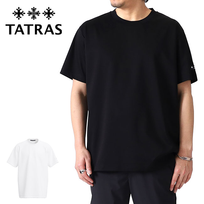 楽天市場】TATRAS タトラス CIALO チアーロ 袖ロゴ Tシャツ 無地 半袖T