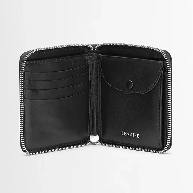 楽天市場】LEMAIRE ルメール パティーナ 二つ折り ジップ レザー