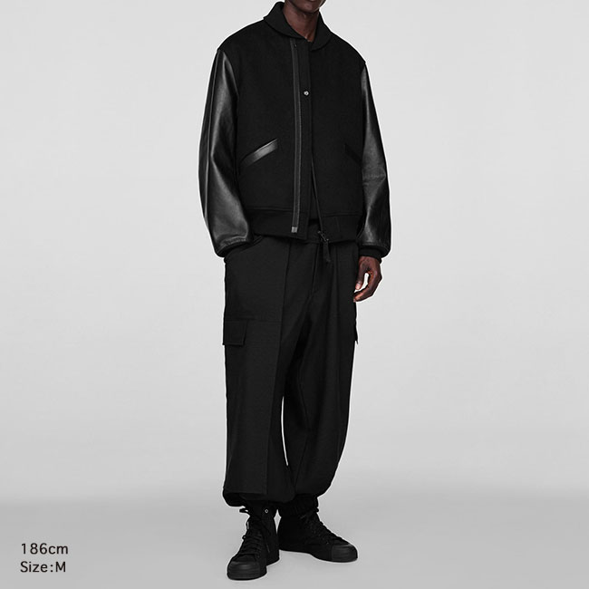 楽天市場】[TIME SALE] Y-3 ワイスリー レターマンジャケット JX7338