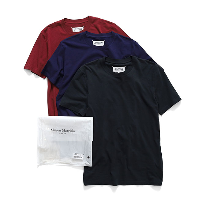 楽天市場】Maison Margiela メゾンマルジェラ 3P パックTシャツ