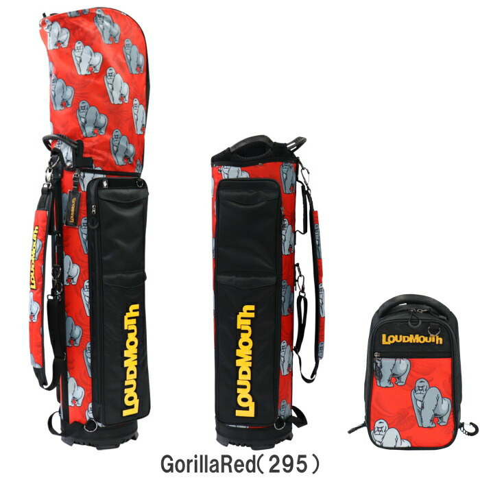 楽天市場】LOUDMOUTH ラウドマウス LM-CB0018 キャディバッグ 9型