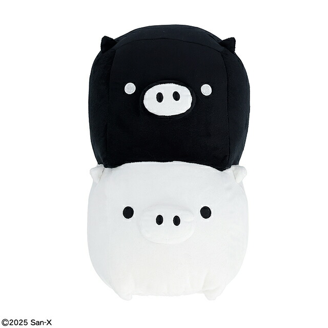 楽天市場】【エントリーで全品ポイント3倍】モノクロブー ぬいぐるみ