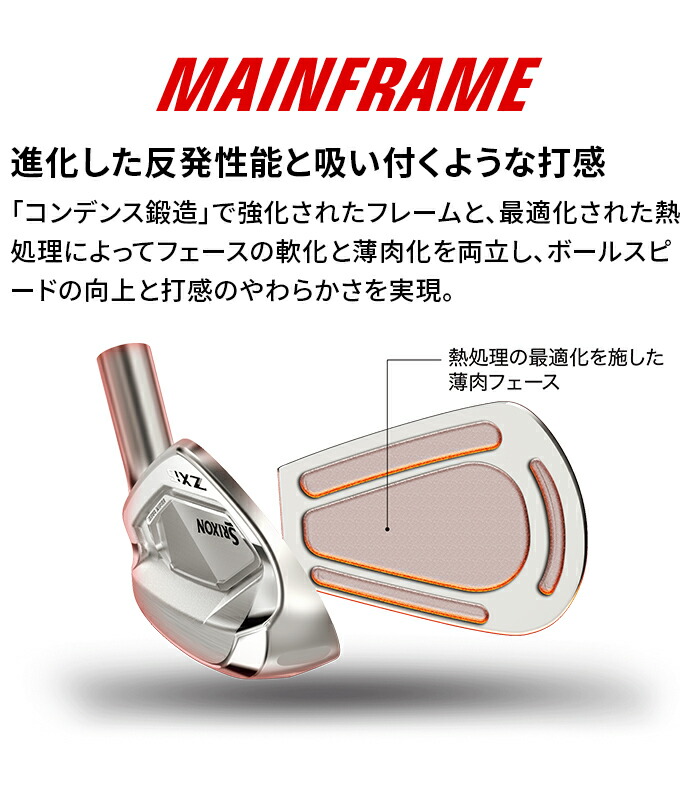 楽天市場】SRIXON スリクソン ZXi5 アイアン セット 6本セット 5I 6I