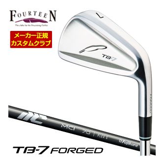 楽天市場】フォーティーン TB-7 Forged アイアン フジクラ 25NEW MCI