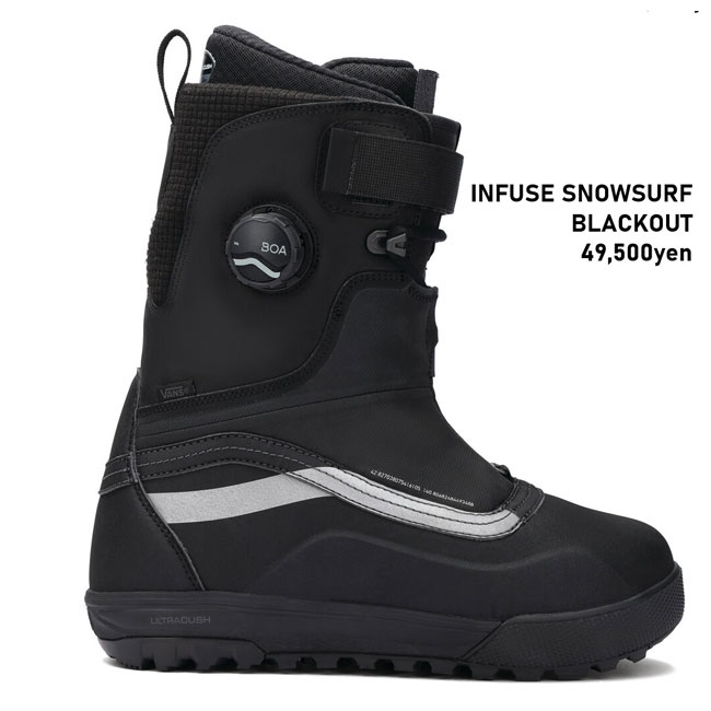 楽天市場】バンズ ブーツ VANS BOOTS INFUSE SNOW SURF boa / BLACKOUT