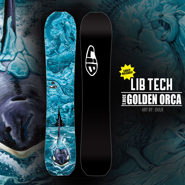 楽天市場】予約 リブテック LIBTECH T.RICE GOLDEN ORCA オルカ 26-27