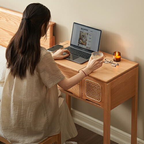 楽天市場】ドレッサー 化粧台 収納 一面ドレッサー 鏡台 メイク台