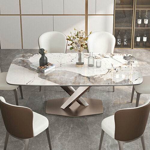 楽天市場】【レビュー特典】ダイニングテーブル セラミック 大理石風