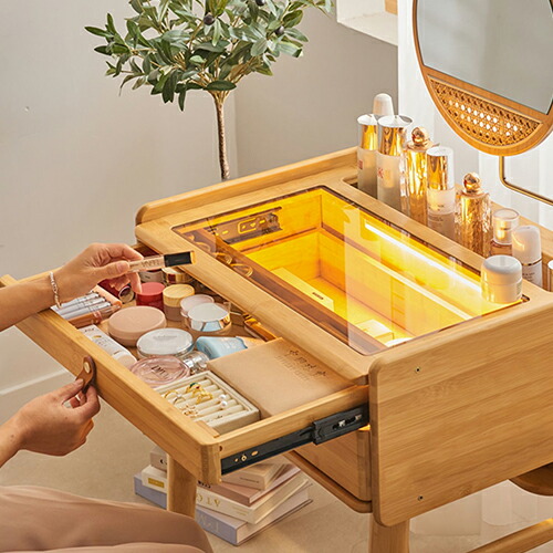 楽天市場】【レビュー特典】一面ドレッサー ドレッサー メイク台