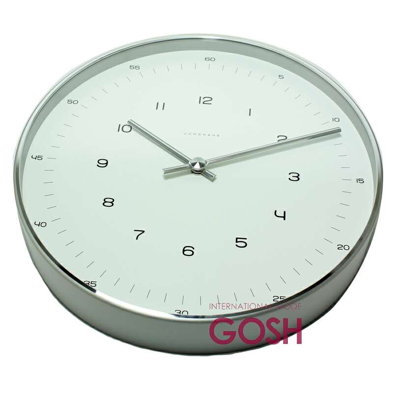 楽天市場】ユンハンス マックスビル 367 6047 00 掛時計 即納可能