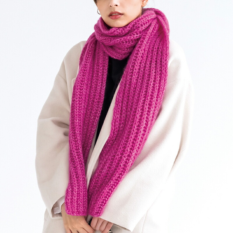 楽天市場】【 3/31掲載終了 】220W-02 イギリスゴム編みマフラー【844