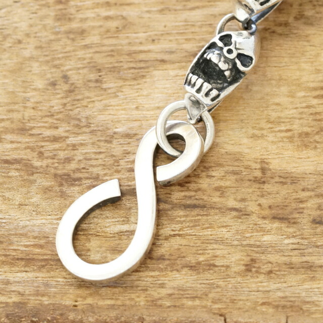 楽天市場】Silver925製ウォレットチェーン シルバー 925スカル ドクロ