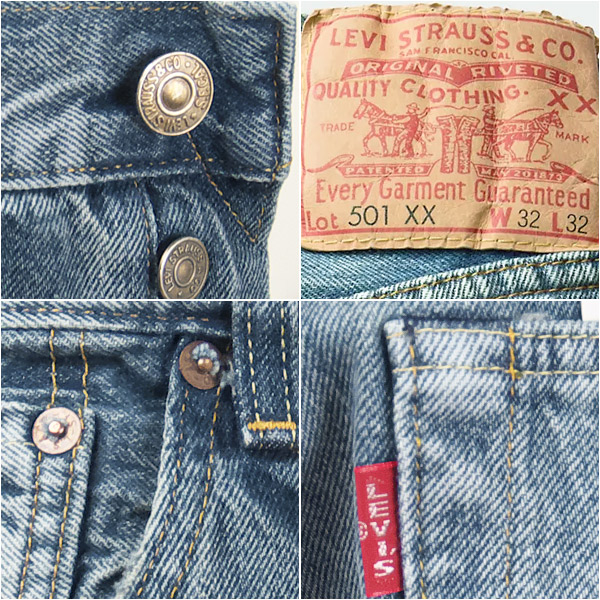 楽天市場】Levi's リーバイス 501XX 1955年モデル セルビッジデニム