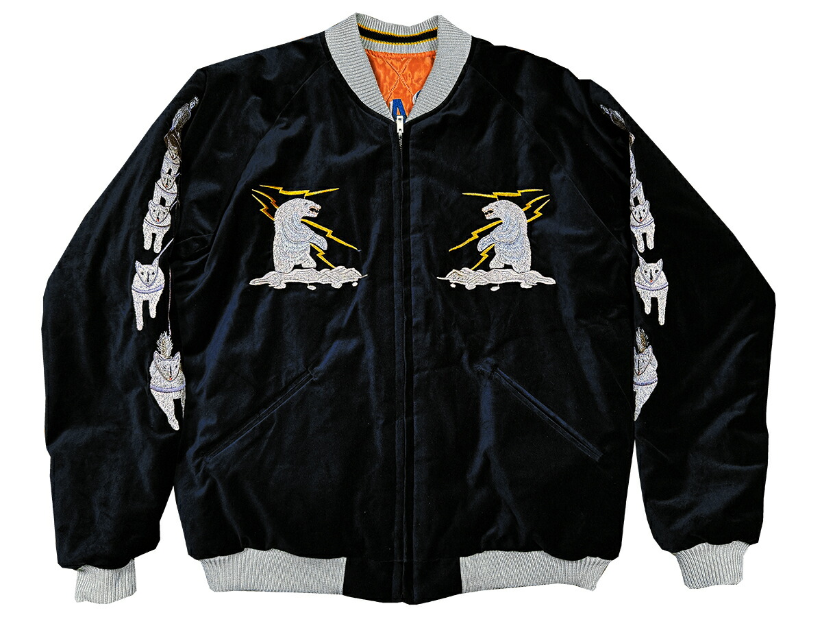 楽天市場】テーラー東洋“Tailor Toyo” 別珍×サテン スカジャン “POLAR