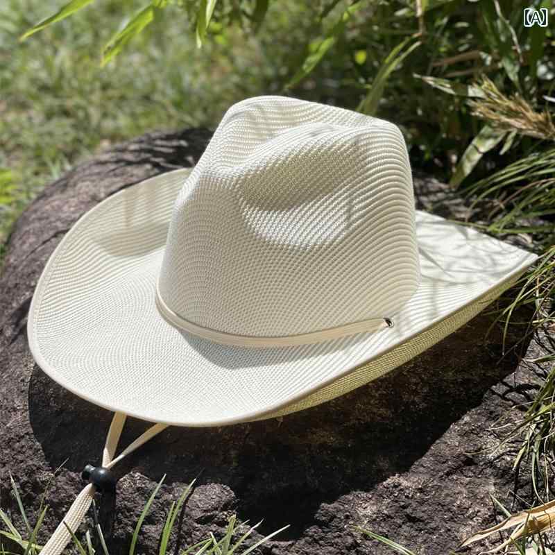 楽天市場】カウボーイハット ストロー（メンズ帽子｜帽子）：バッグ