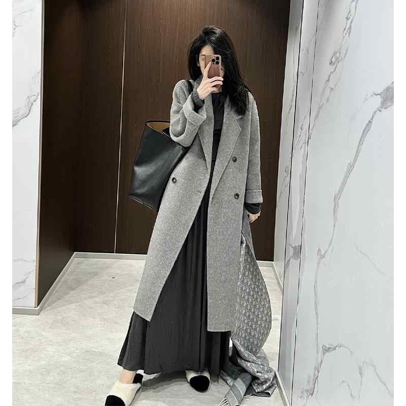 楽天市場】ウール コート レディース ミドル丈 ロング 秋冬 アウター