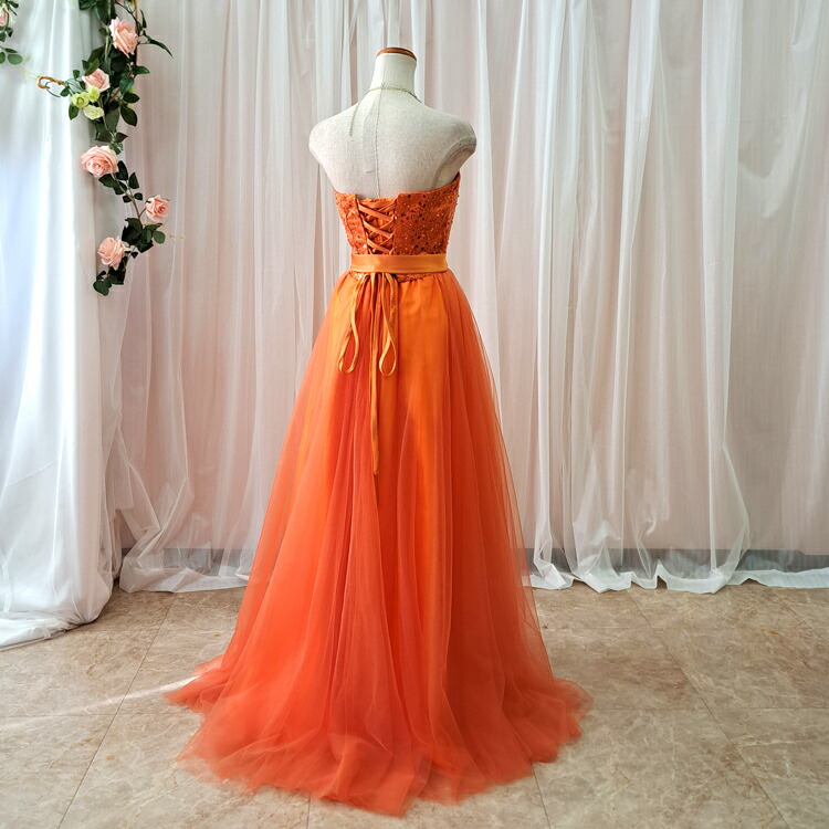 楽天市場】【サッシュリボン付き】カラードレス ロングドレス 演奏会用