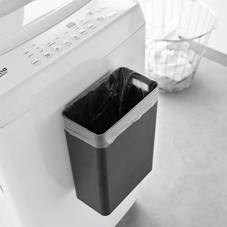 楽天市場】山崎実業 ゴミ箱 壁掛け マグネットトラッシュカン 7L