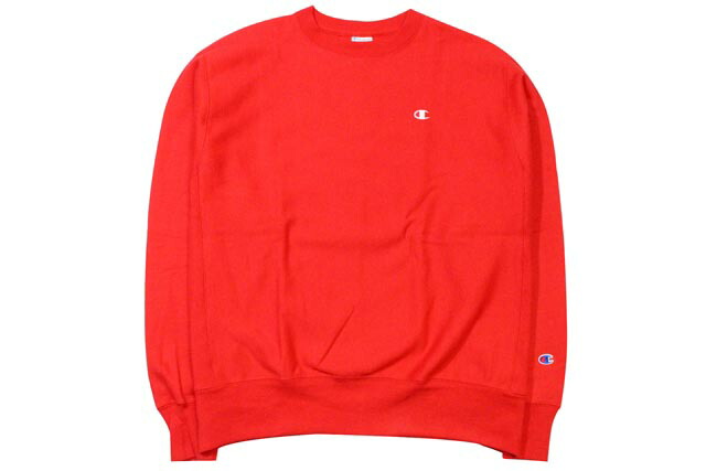楽天市場】CHAMPION REVERSE WEAVE CREW SWEAT (GF70-2WC:TEAM RED