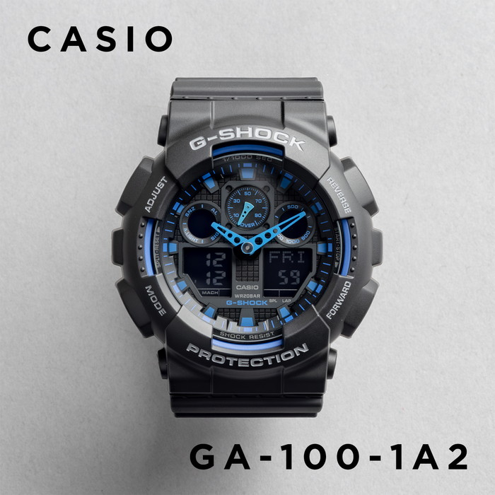 楽天市場】【10年保証】CASIO G-SHOCK カシオ Gショック GA-100-1A2