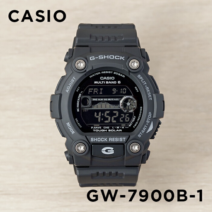 楽天市場】【10年保証】CASIO G-SHOCK カシオ Gショック GW-7900B-1