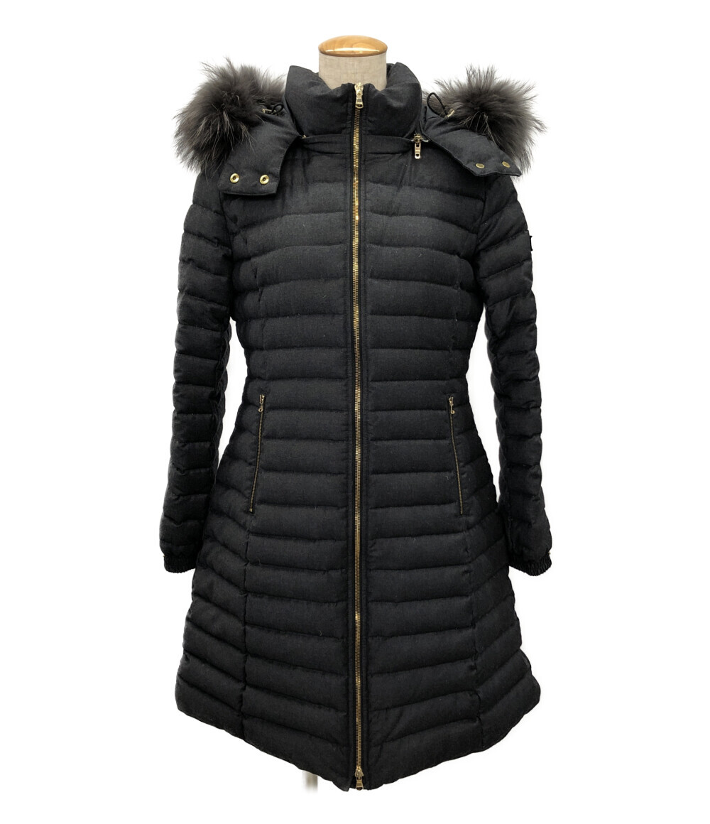 楽天市場】【中古】 タトラス ダウンコート ラクーンファー