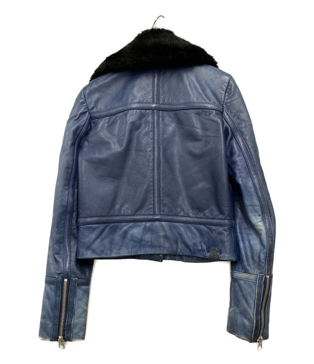 楽天市場】【中古】 デンハム ダブルライダース レザージャケット