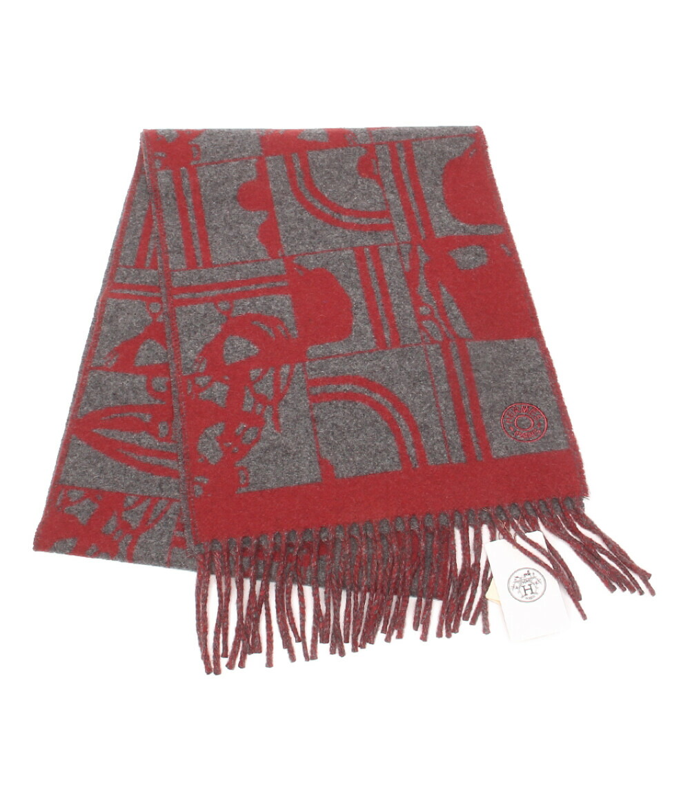 楽天市場】【中古】美品 エルメス マフラー カシミア100％ ブリッド