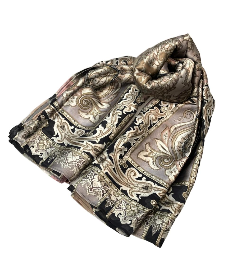 ETRO ペイズリー柄 大判ストール 100%シルク イタリア製 美品ETRO 美品