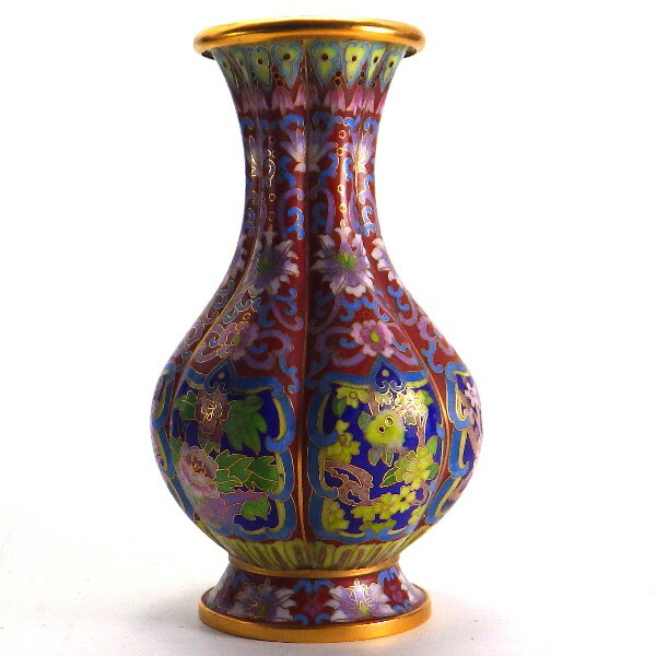 楽天市場】＼9日まで！8％OFFクーポン／ 七宝焼き 中国 七宝焼 花瓶