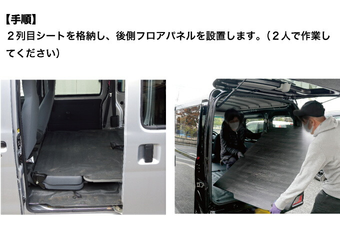 楽天市場】ハイゼットカーゴ デラックス カーゴフロアパネル 床張り