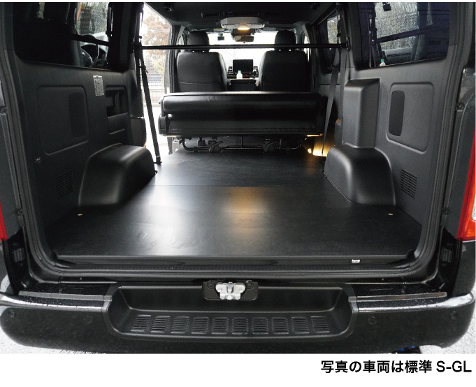 楽天市場】ハイエース 床張りキット ワイドS-GL用 フルフロアパネル