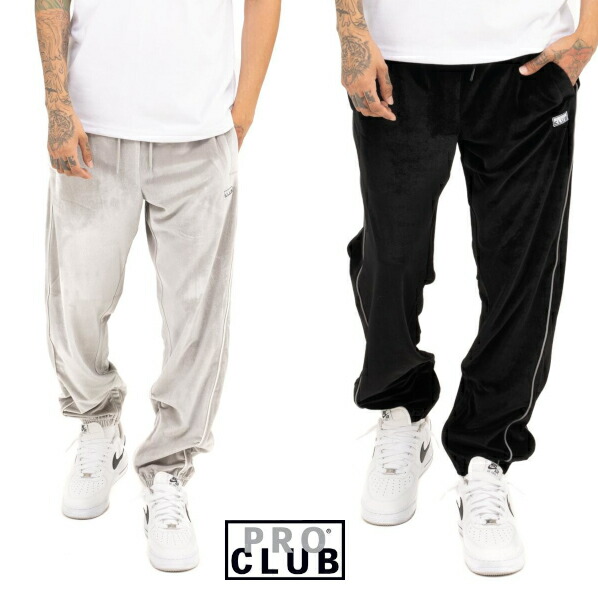 楽天市場】【16PC0403】PRO CLUB VELOUR TRACK PANT (プロクラブ