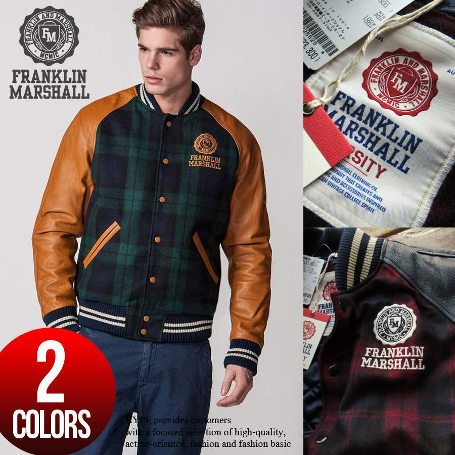 楽天市場】スタジャン メンズ スタジアムジャケット ウールジャケット